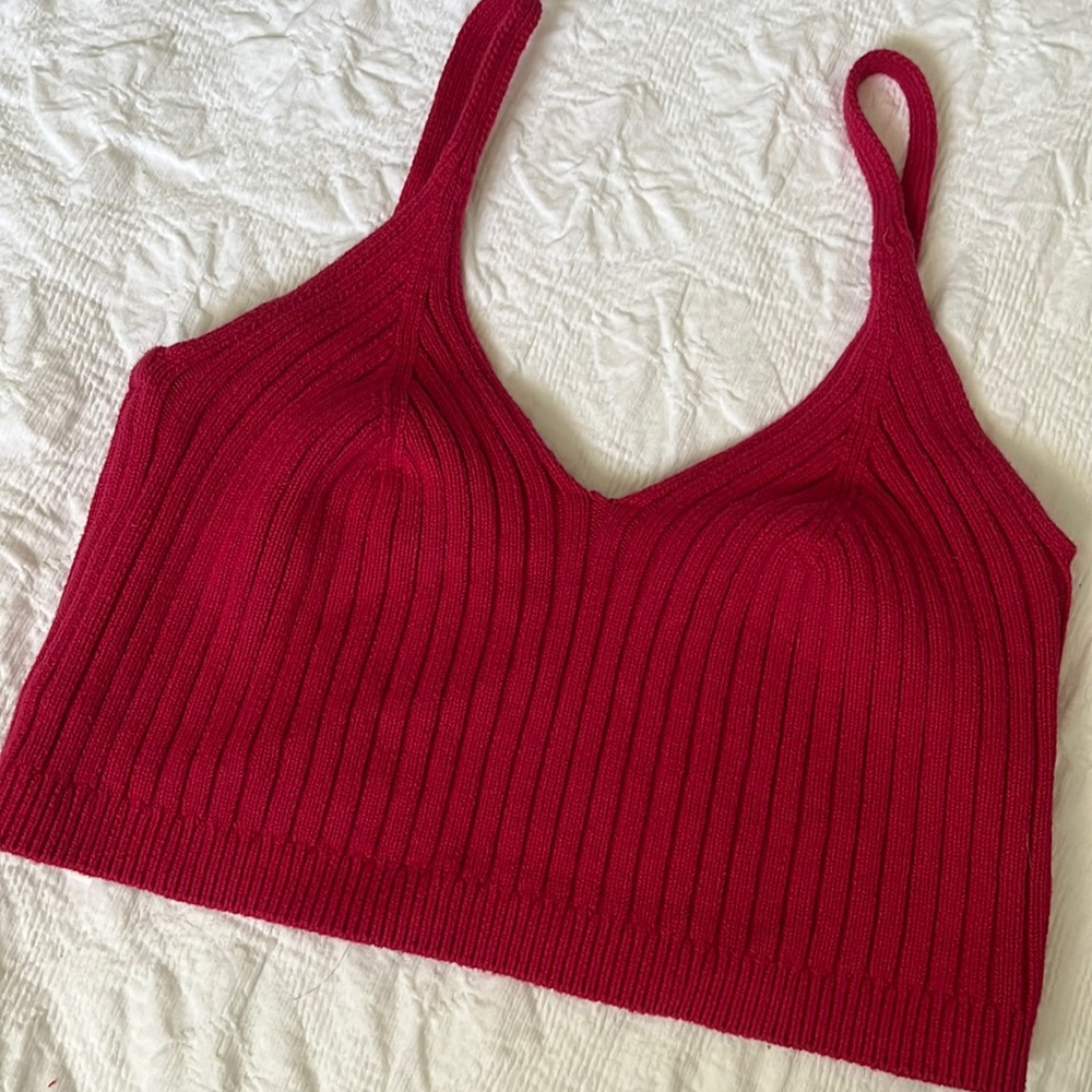 FP Ribbed Crop Top